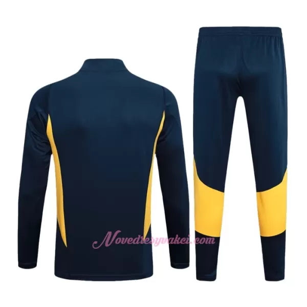 Real Madrid Navy Version Tréninkové Teplákové Soupravy 2023-24