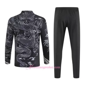 Real Madrid Tréninkové Teplákové Soupravy 2023-24 Černá