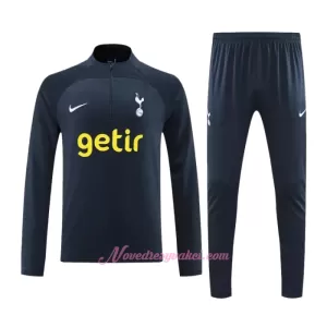 Tottenham Hotspur Navy Version Tréninkové Teplákové Soupravy 2023-24 Tottenham Hotspur Navy Version Tréninkové Teplákové Soupravy 2023-24