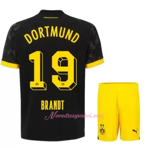 Fotbalové Dresy Borussia Dortmund Brandt 19 Dětské Venkovní 2023-24