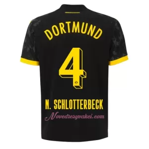 Fotbalové Dresy Borussia Dortmund N. Schlotterbeck 4 Venkovní 2023-24