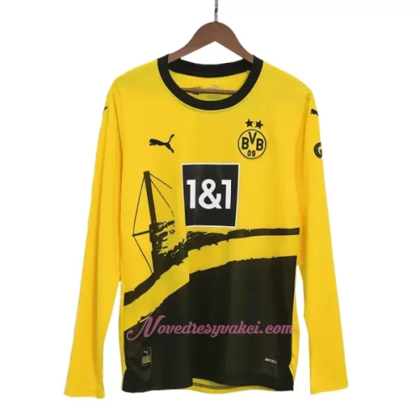 Fotbalové Dresy Borussia Dortmund Domácí 2023-24 Dlouhý Rukáv