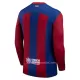 Fotbalové Dresy FC Barcelona Domácí 2023-24 Dlouhý Rukáv