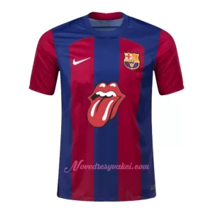 Fotbalové Dresy FC Barcelona x Rolling John Stones Domácí 2023-24 - Speciální Fotbalové Dresy FC Barcelona x Rolling John Stones Domácí 2023-24 - Speciální