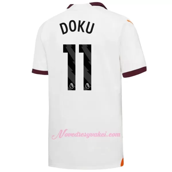 Fotbalové Dresy Manchester City Jérémy Doku 11 Dětské Venkovní 2023-24