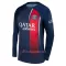 Fotbalové Dresy Paris Saint-Germain Domácí 2023-24 Dlouhý Rukáv