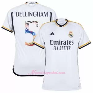 Fotbalové Dresy Real Madrid Jude Bellingham 5 Domácí 2023-24 Fotbalové Dresy Real Madrid Jude Bellingham 5 Domácí 2023-24
