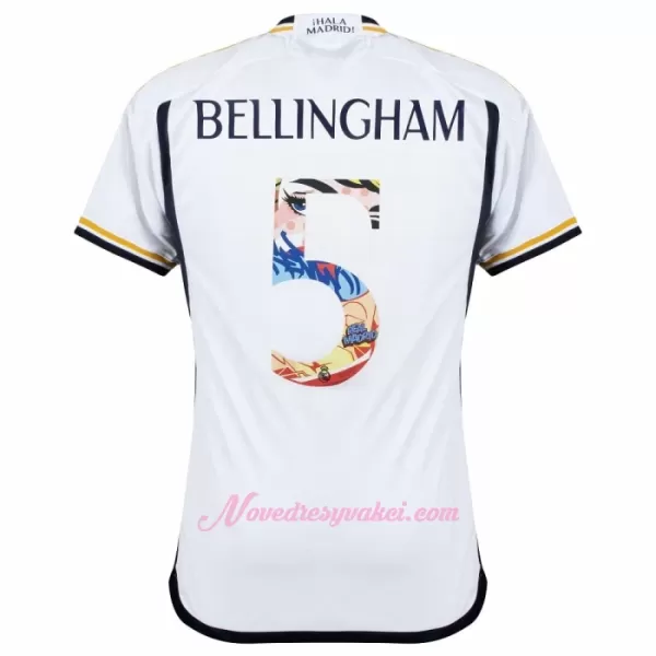 Fotbalové Dresy Real Madrid Jude Bellingham 5 Domácí 2023-24
