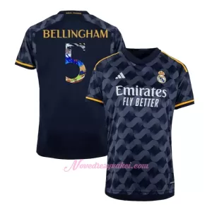 Fotbalové Dresy Real Madrid Jude Bellingham 5 Venkovní 2023-24 Fotbalové Dresy Real Madrid Jude Bellingham 5 Venkovní 2023-24
