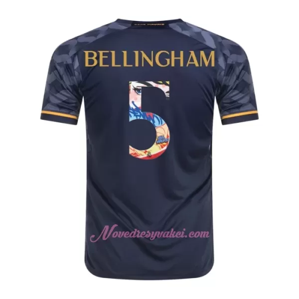 Fotbalové Dresy Real Madrid Jude Bellingham 5 Venkovní 2023-24