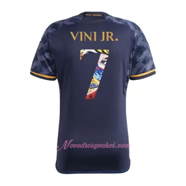 Fotbalové Dresy Real Madrid Vinicius Junior 7 Venkovní 2023-24