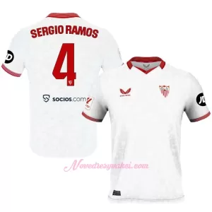 Fotbalové Dresy Sevilla FC Sergio Ramos 4 Domácí 2023-24 Fotbalové Dresy Sevilla FC Sergio Ramos 4 Domácí 2023-24