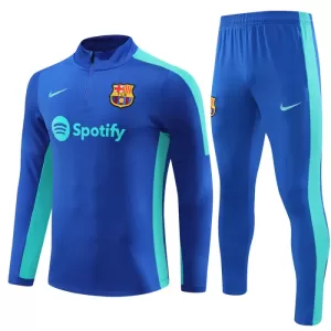 Barcelona Dark Tréninkové Teplákové Soupravy Dětské 2023-24 Modrá Barcelona Dark Tréninkové Teplákové Soupravy Dětské 2023-24 Modrá