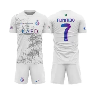 Fotbalové Dresy Al-Nassr FC Cristiano Ronaldo 7 Dětské Alternativní 2023-24 Fotbalové Dresy Al-Nassr FC Cristiano Ronaldo 7 Dětské Alternativní 2023-24