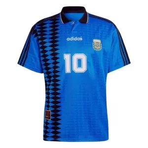 Fotbalové Dresy Argentina 10 Venkovní Retro 1994 Fotbalové Dresy Argentina 10 Venkovní Retro 1994