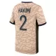 Fotbalové Dresy Paris Saint-Germain Achraf Hakimi 2 Čtvrtý Jordan 2023-24