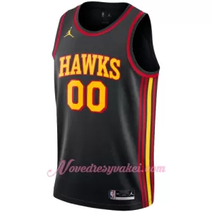 Dresy Atlanta Hawks Statement Edition Swingman 2023-24 Černá