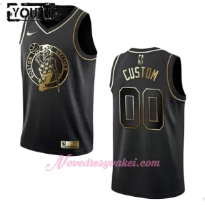 Dresy Boston Celtics Dětské Golden Edition Swingman Černá
