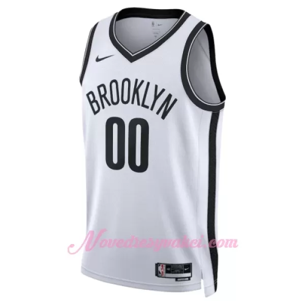 Dresy Brooklyn Nets Association Edition Swingman 2023-24 Bílý