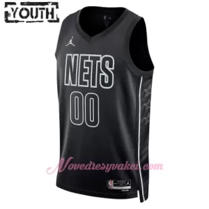 Dresy Brooklyn Nets Dětské Statement Edition Swingman 2023-24 Černá