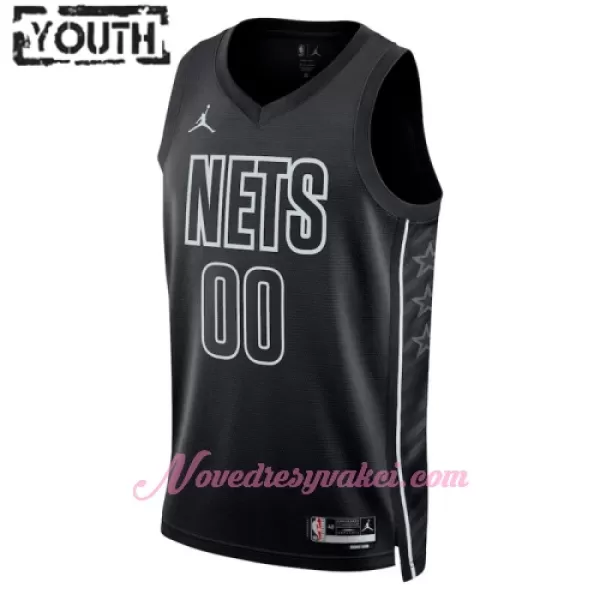 Dresy Brooklyn Nets Dětské Statement Edition Swingman 2023-24 Černá