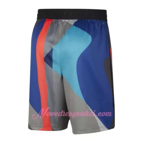 Kraťasy NBA Brooklyn Nets City Edition Swingman Černá