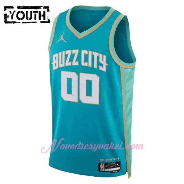 Dresy Charlotte Hornets Dětské City Edition Swingman 2023-24 Teal