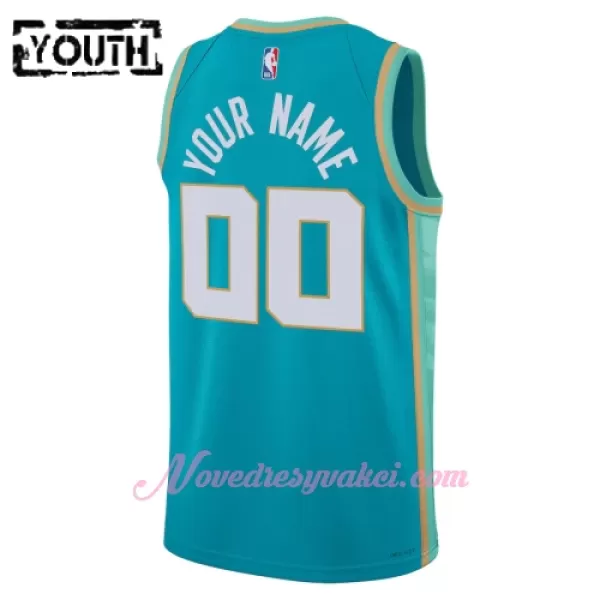 Dresy Charlotte Hornets Dětské City Edition Swingman 2023-24 Teal