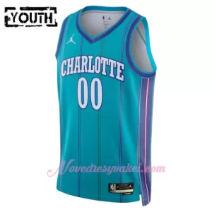 Dresy Charlotte Hornets Dětské Classic Edition Swingman 2023-24 Teal