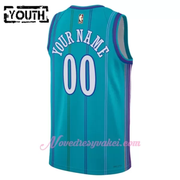 Dresy Charlotte Hornets Dětské Classic Edition Swingman 2023-24 Teal
