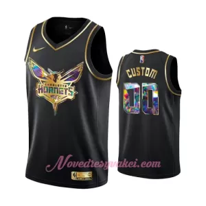 Dresy Charlotte Hornets Diamond Edition Swingman Černá