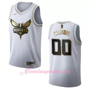 Dresy Charlotte Hornets Golden Edition Swingman Bílý