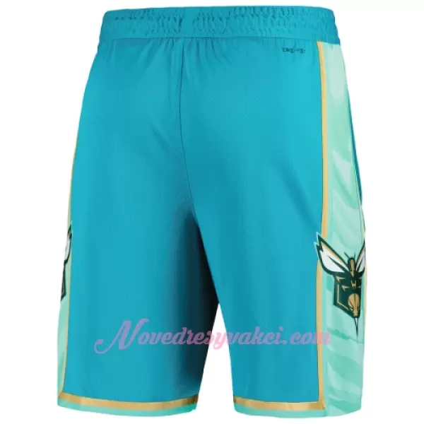 Kraťasy NBA Charlotte Hornets City Edition Swingman Teal