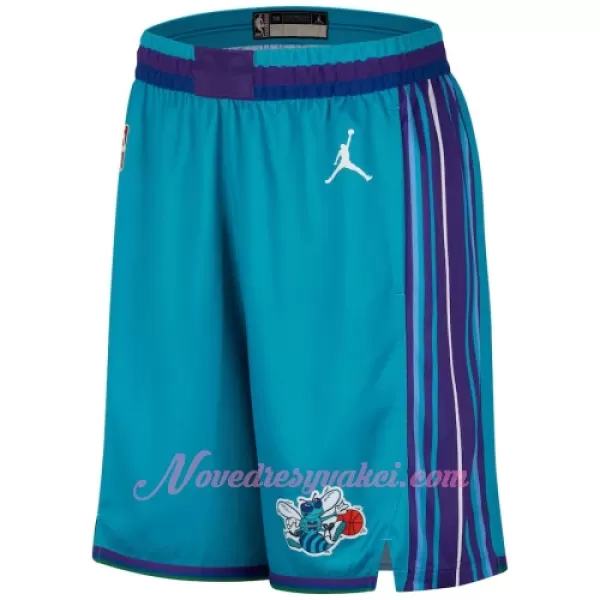 Kraťasy NBA Charlotte Hornets Classic Edition Swingman Teal