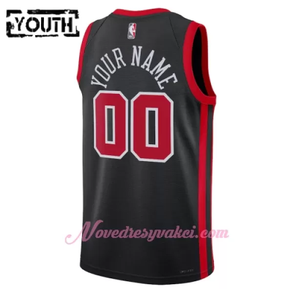 Dresy Chicago Bulls Dětské City Edition Swingman 2023-24 Černá