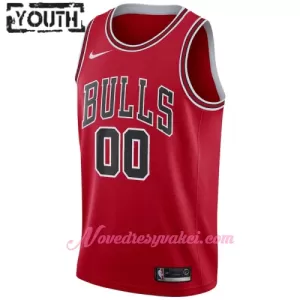 Dresy Chicago Bulls Dětské Icon Edition Swingman 2023-24 Červené