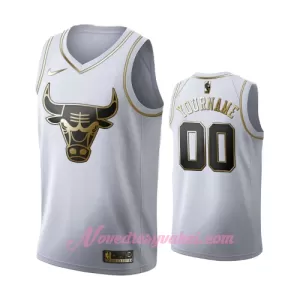Dresy Chicago Bulls Golden Edition Swingman Bílý Dresy Chicago Bulls Golden Edition Swingman Bílý