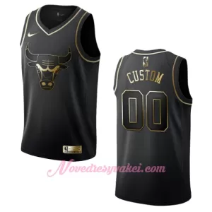 Dresy Chicago Bulls Golden Edition Swingman Černá Dresy Chicago Bulls Golden Edition Swingman Černá