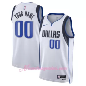 Dresy Dallas Mavericks Association Edition Swingman 2023-24 Bílý Dresy Dallas Mavericks Association Edition Swingman 2023-24 Bílý