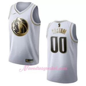 Dresy Dallas Mavericks Golden Edition Swingman Bílý Dresy Dallas Mavericks Golden Edition Swingman Bílý