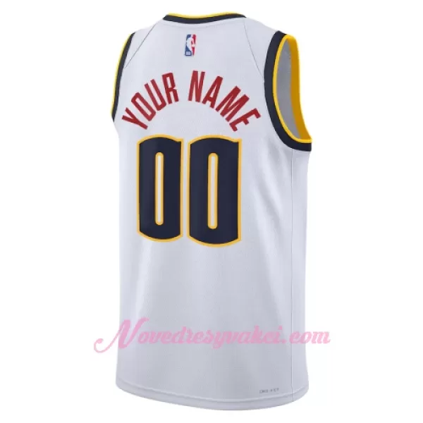 Dresy Denver Nuggets Association Edition Swingman 2023-24 Bílý