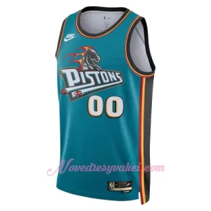 Dresy Detroit Pistons Classic Edition Swingman Teal