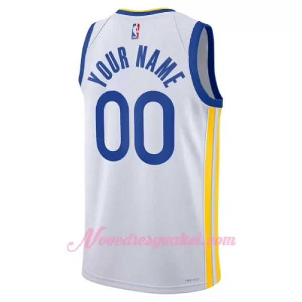 Dresy Golden State Warriors Association Edition Swingman 2023-24 Bílý