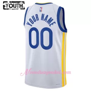 Dresy Golden State Warriors Dětské Association Edition Swingman 2023-24 Bílý