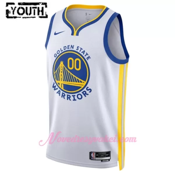 Dresy Golden State Warriors Dětské Association Edition Swingman 2023-24 Bílý