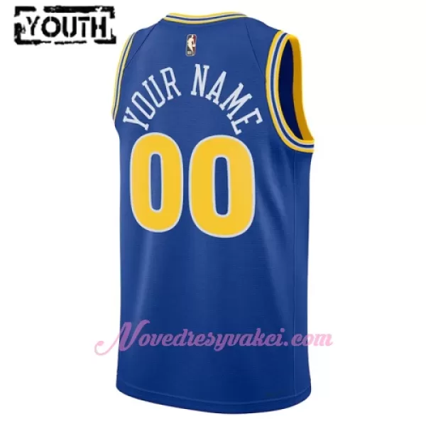 Dresy Golden State Warriors Dětské Classic Edition Swingman 2023-24 Modrý