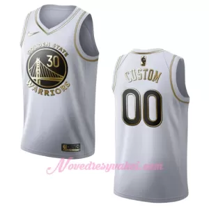 Dresy Golden State Warriors Golden Edition Swingman Bílý