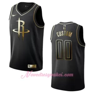 Dresy Houston Rockets Golden Edition Swingman Černá