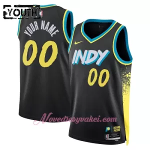 Dresy Indiana Pacers Dětské City Edition Swingman 2023-24 Černá