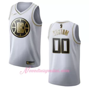 Dresy Los Angeles Clippers Golden Edition Swingman Bílý